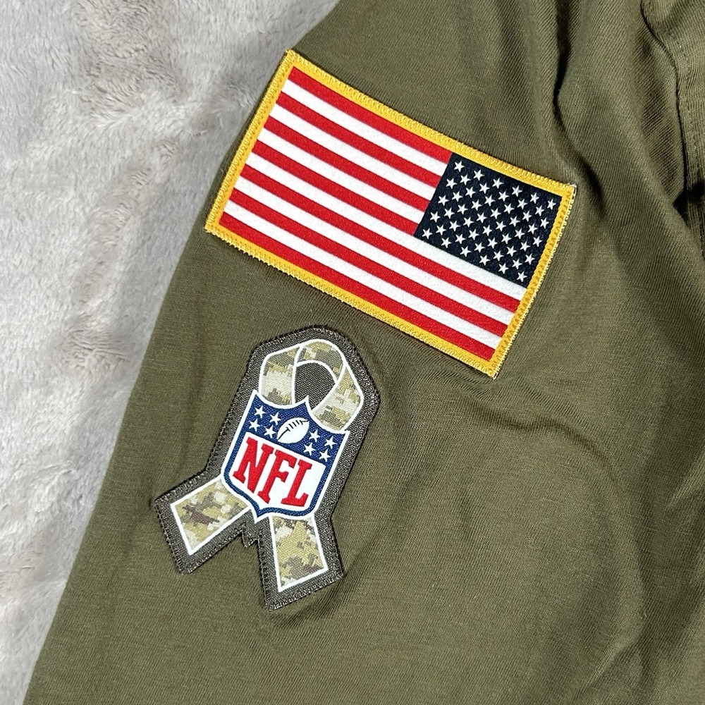 Nike NFL Atlanta Falcons Hoodie Mens Medium Football Salute To Service Pullover - Picture 2 of 16